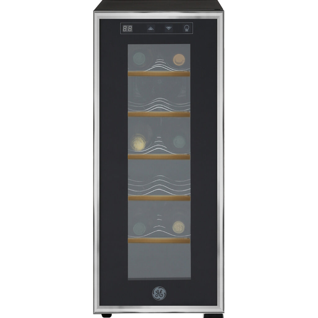 Cava de vinos 12 Botellas Negra