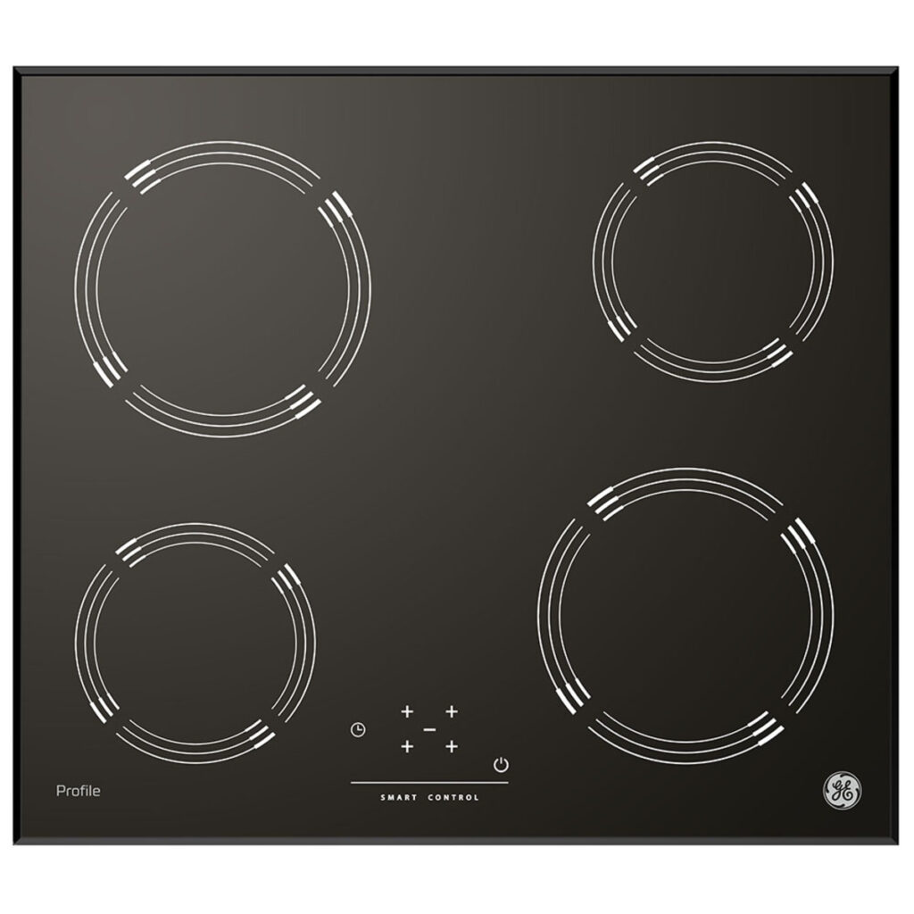 Parrilla de Inducción 220 V 60 cm (24 pulgadas) Vidrio Negro