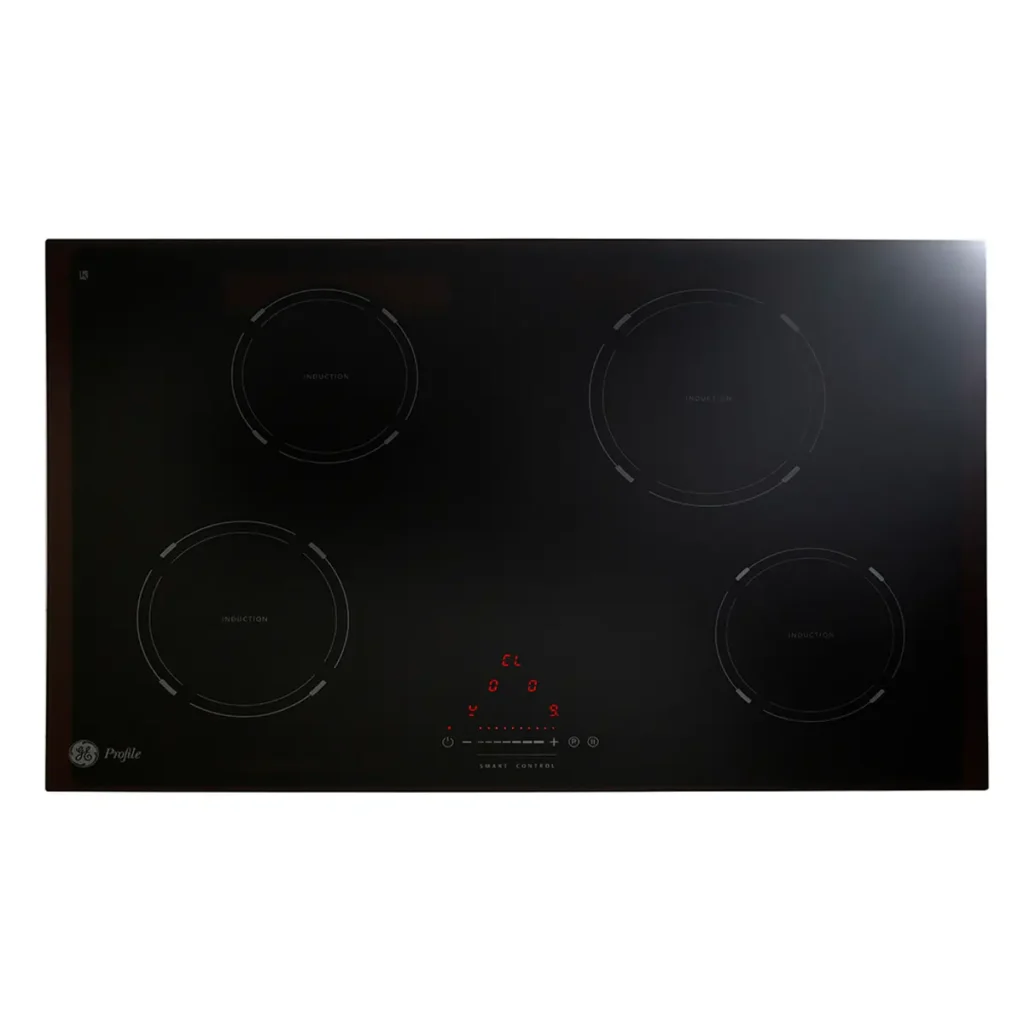 Parrilla de Inducción 80cm Vidrio Negro