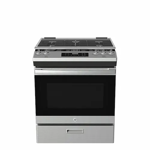 Estufa de piso a gas 30 GE Appliances Inoxidable