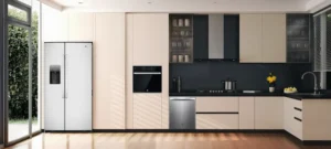 cocina con lavavajillas