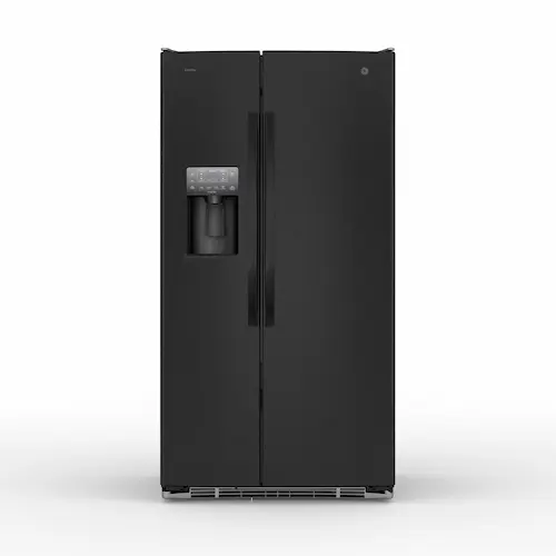 refrigerador side by side negro